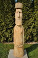 Moai s kloboukem