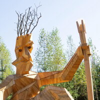 Socha Jiřího Bareše - DUBOR