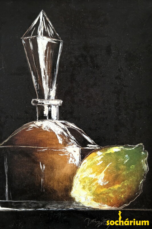 Zátiší s citronem