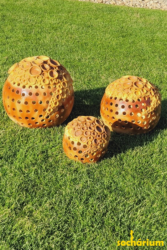 Set koulí v oranžové